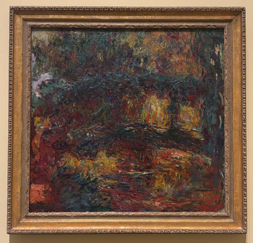 Claude Monet - The Japanese Footbridge at Giverny